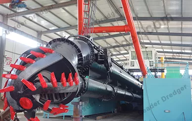 LD4500 Sand Suction Dredger 2000m Discharge Distance Equipped With Service Boat factory production - Leader Dredger